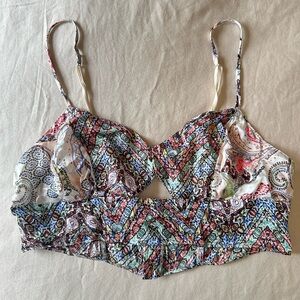 Victoria’s Secret Designer Collection 100% Silk Bralette, Size S